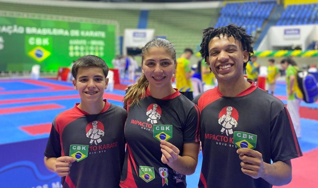 Tubaronenses garantem mais três vagas na Seleção Brasileira de karatê