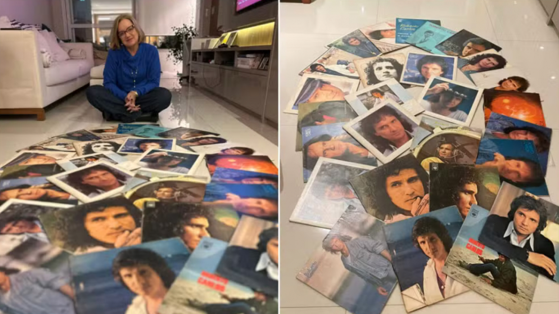 Fã de Roberto Carlos relembra rosas recebidas de ídolo que volta a SC para show: 'Ele acompanha minha vida'