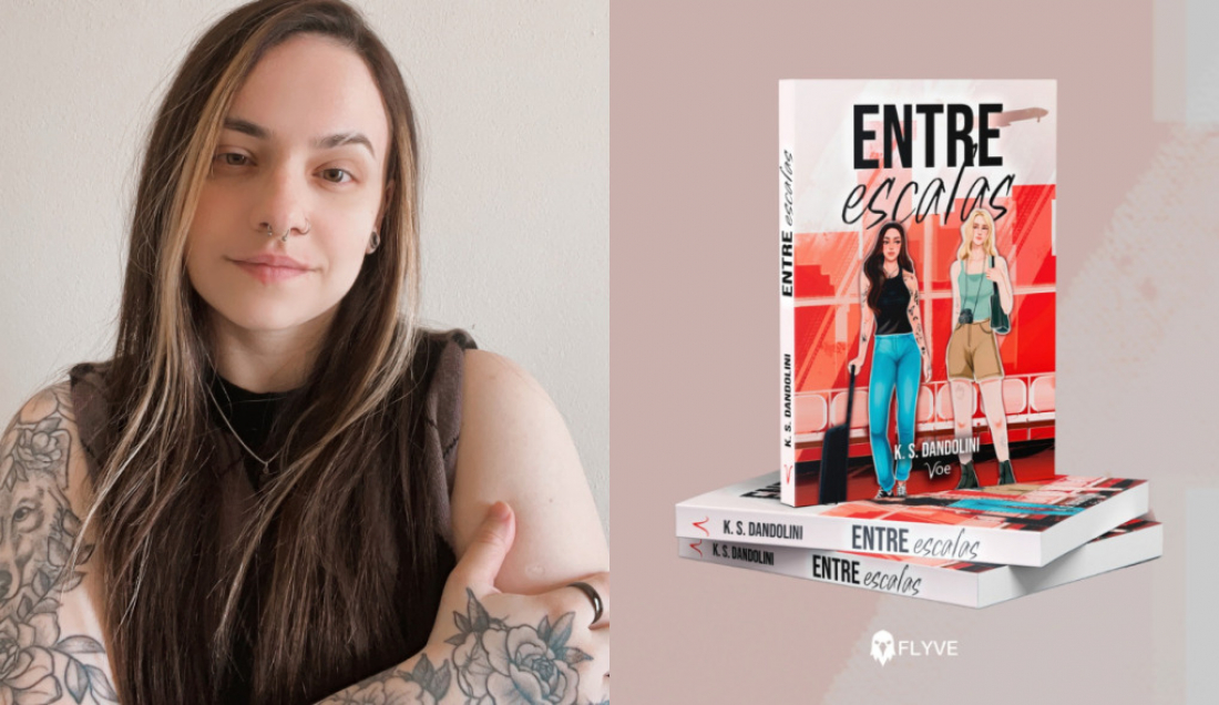 Autora tubaronense K. S.  Dandolini realiza sonho literário com lançamento físico de 'Entre Escalas'