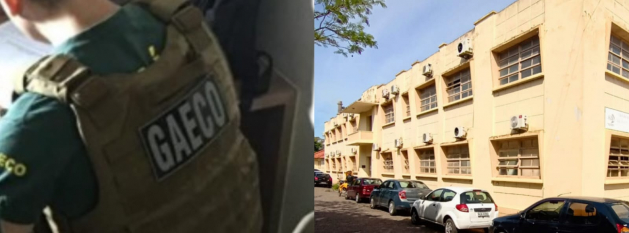 Gaeco apreende documentos na Prefeitura de Capivari de Baixo nesta terça (30)