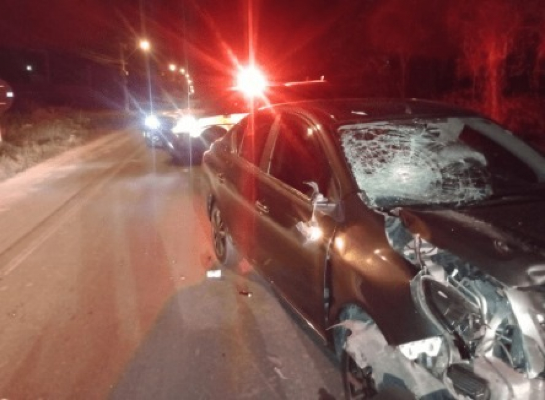 Motociclista morre ao bater de frente com carro em Gravatal