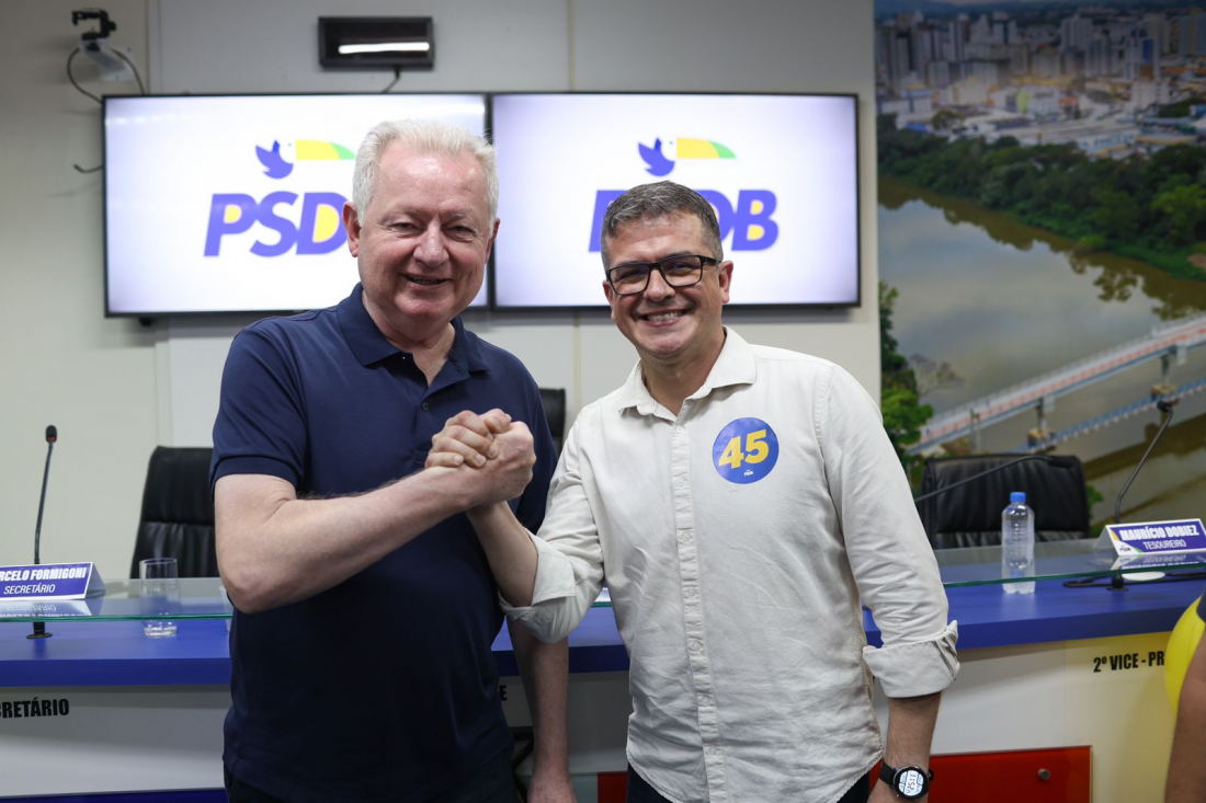 PSDB homologa Carlos Stupp como candidato a prefeito de Tubarão e Dr. Jean como vice