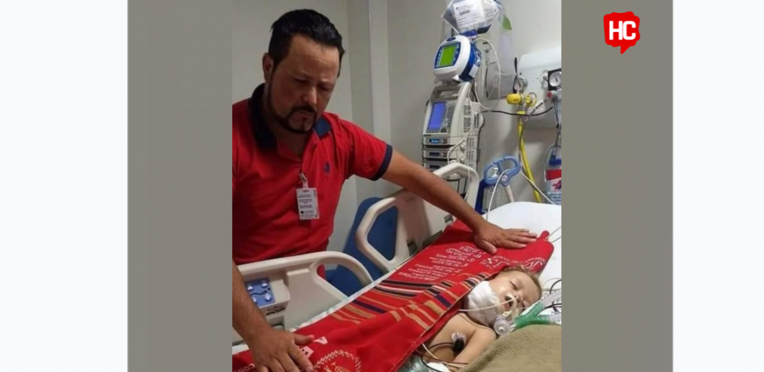 Em Tubarão: Pai pede ajuda para tratamento de Gabriel, de 3 anos, com câncer de boca e garganta