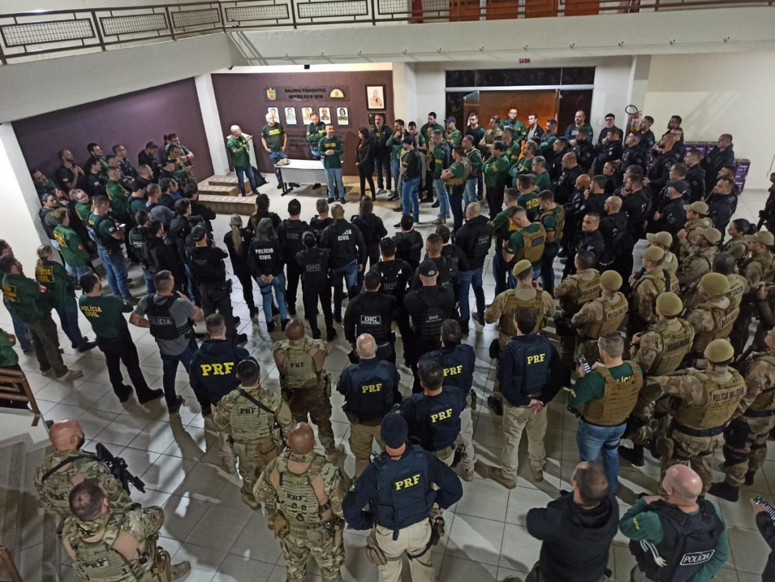 Tubarão e mais oito cidades: Gaeco deflagra operação contra quadrilha de roubo de veículos