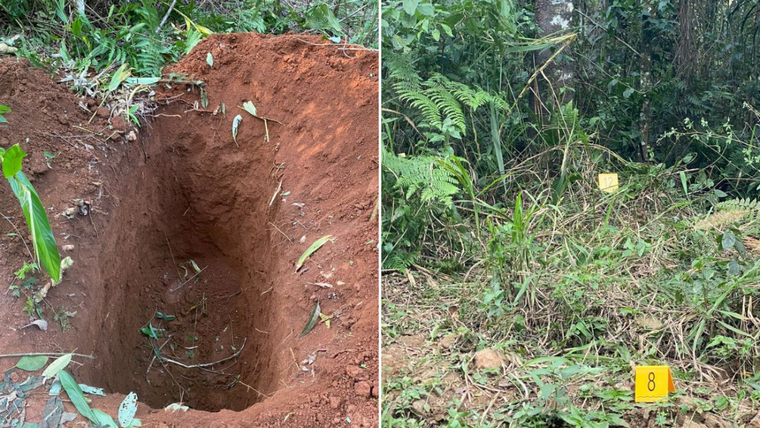 SC: sem saber que seria assassinada, mulher ajuda a cavar cova dias antes