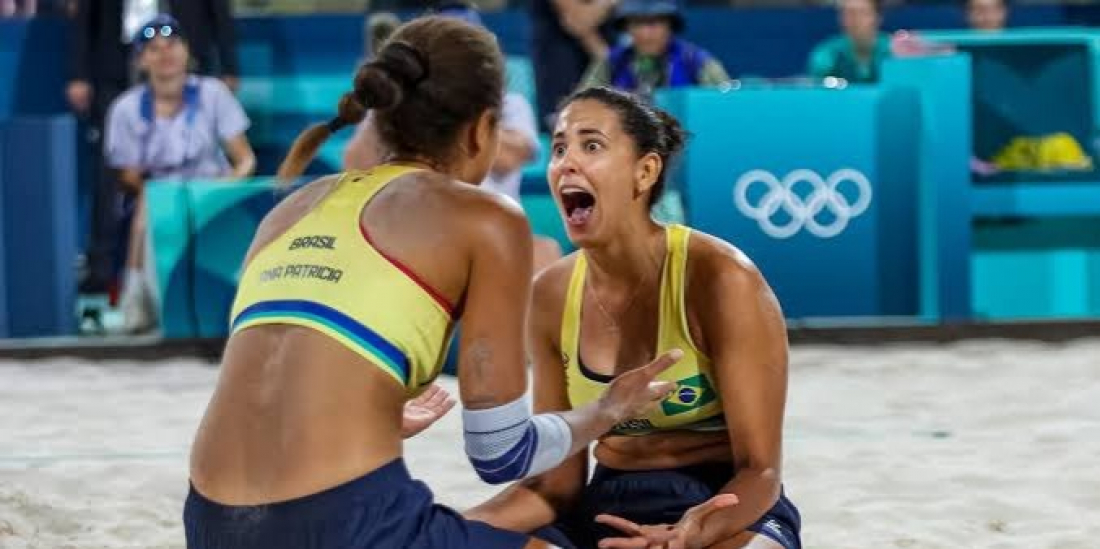 Ana Patrícia e Duda vencem canadenses e levam o ouro no vôlei de praia