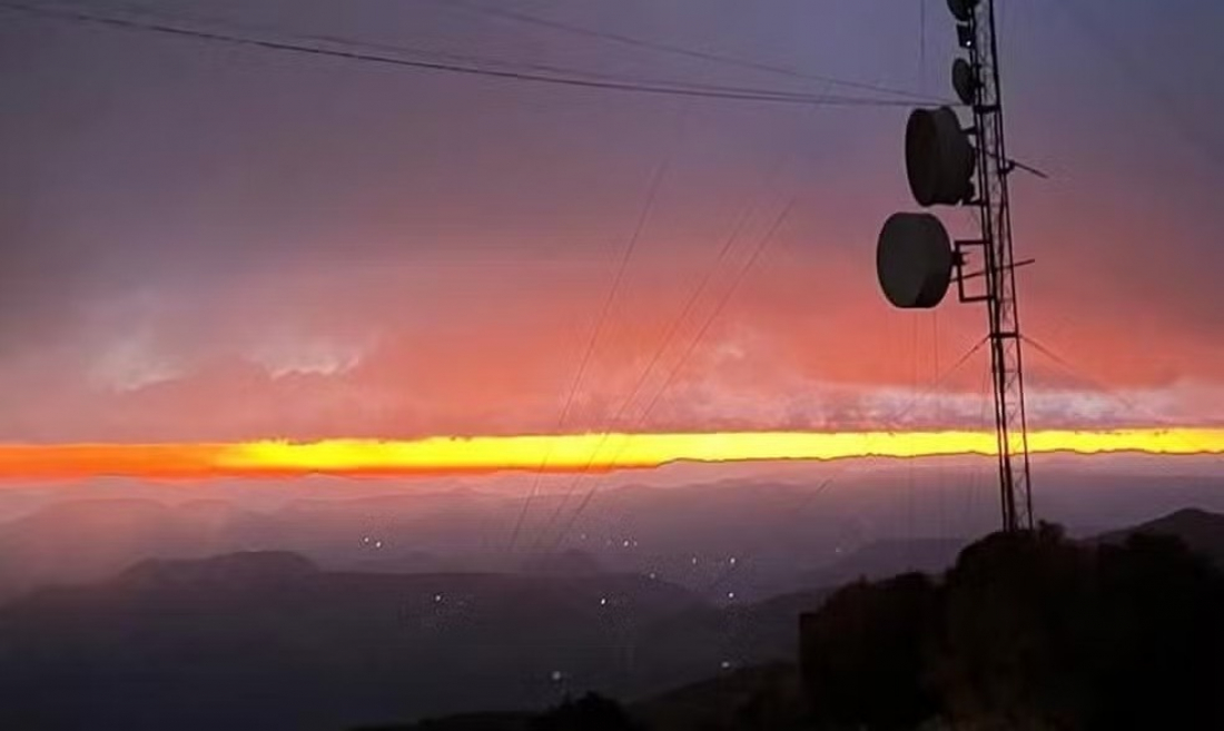 Urupema marca -3,4ºC no amanhecer e sensação térmica chegou a -7ºC