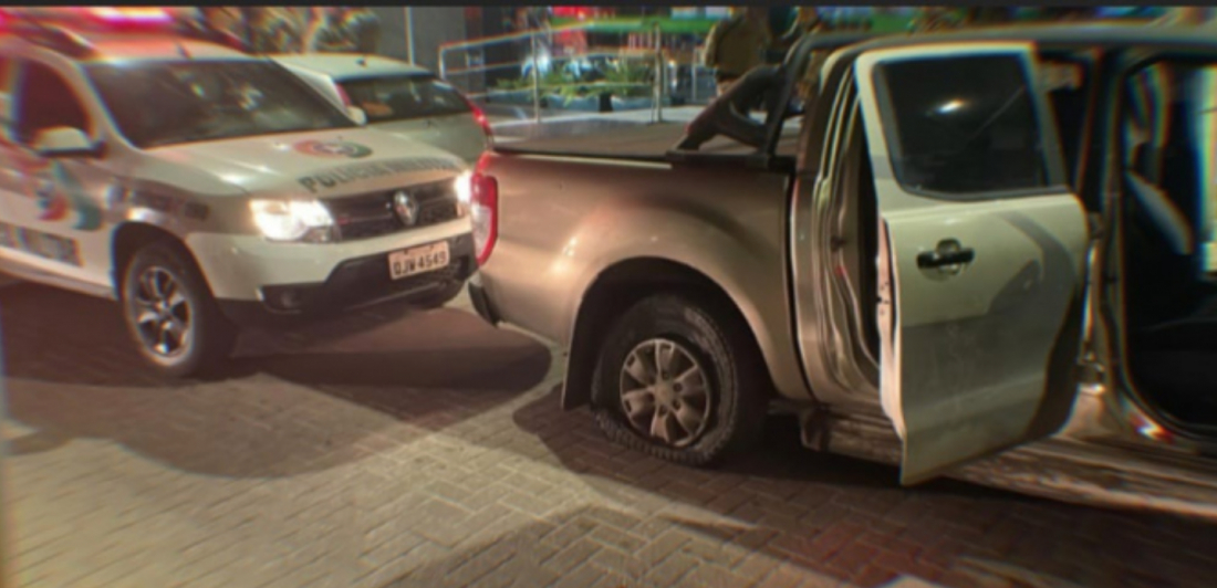 (Vídeo) Perseguição em Criciúma termina com prisão e recuperação de veículo roubado