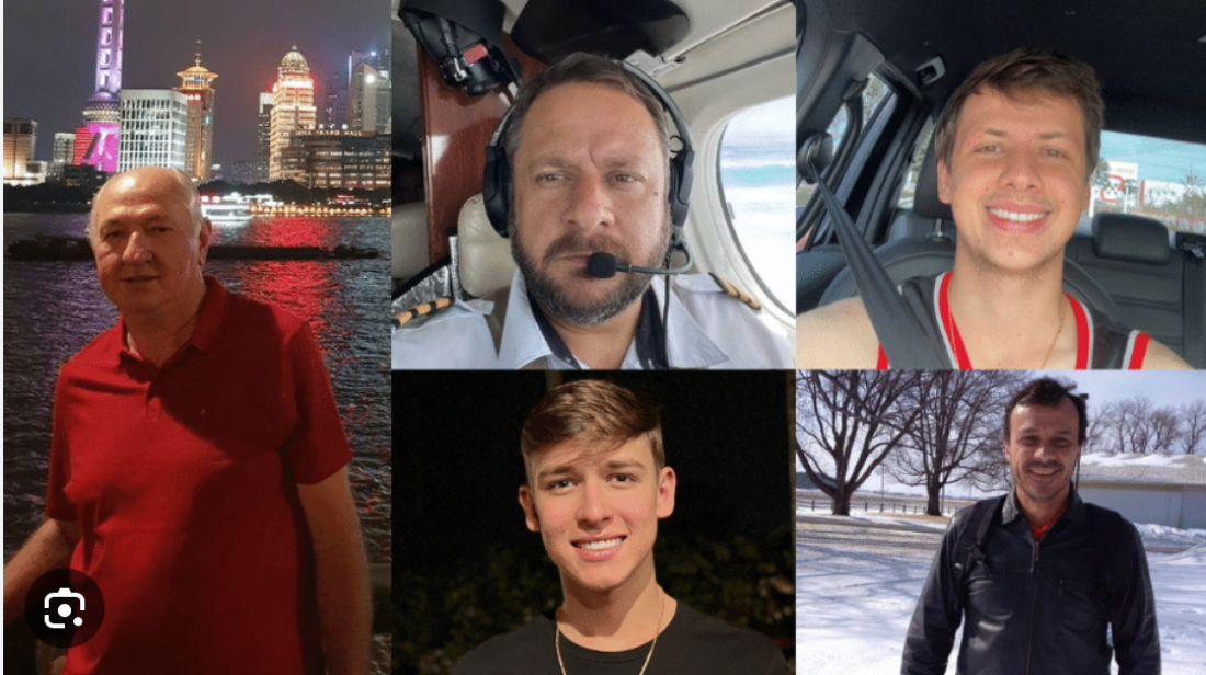 Quem eram as cinco vítimas de avião que caiu no MT; netos de empresário estavam a bordo