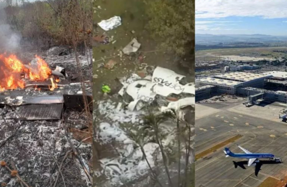 Brasil teve 6 acidentes com aviões, incluindo SC, em apenas 1 semana