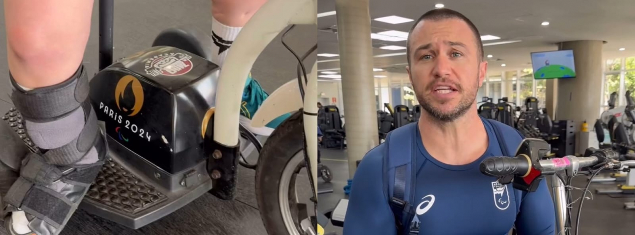 Triciclo barrado: Zico conta com força-tarefa e segue para as Paralimpíadas