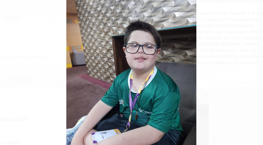 Tubarão terá representação na Paralimpíadas Escolares 2024