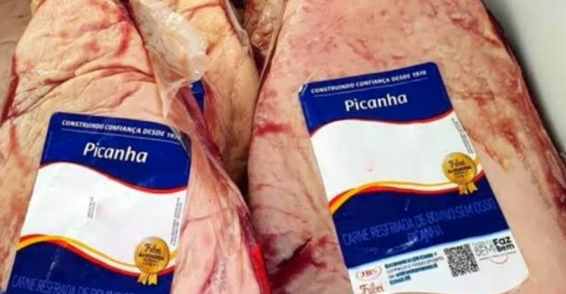 Homem é preso após furtar picanha em supermercado no bairro Revoredo, em Tubarão