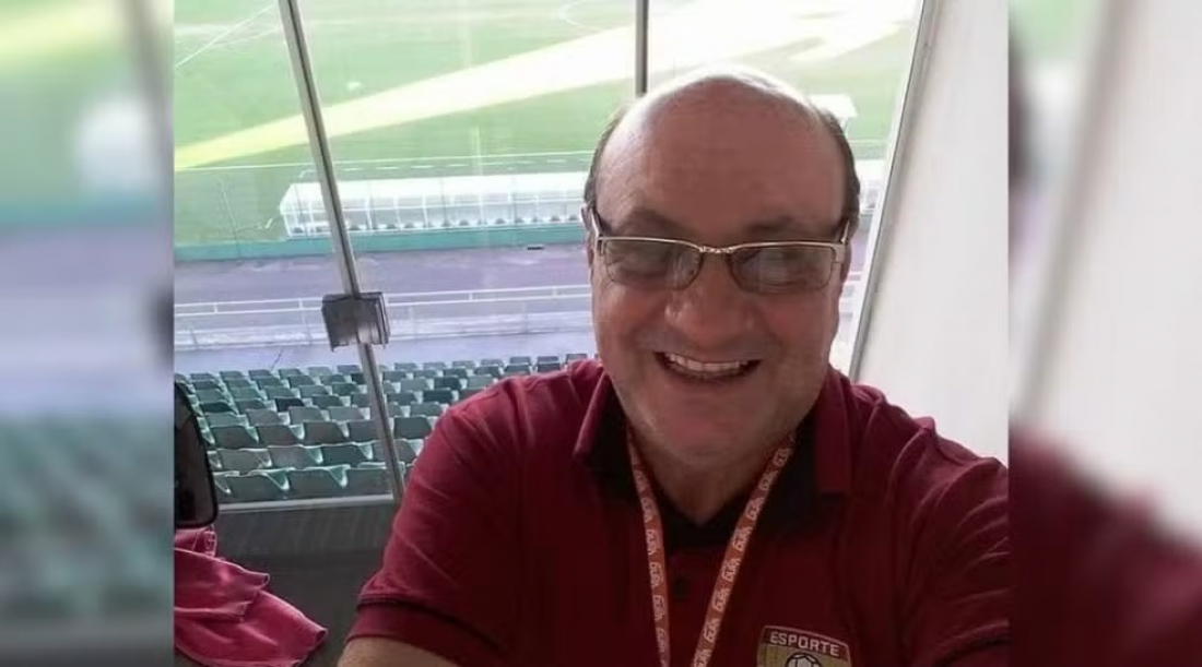 Em SC: narrador de futebol que caiu de cabine de transmissão morre após 2 meses internado