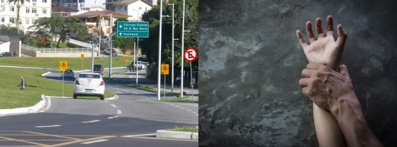 Jovem de 19 anos é estuprada em ponto de ônibus de rua movimentada de Florianópolis