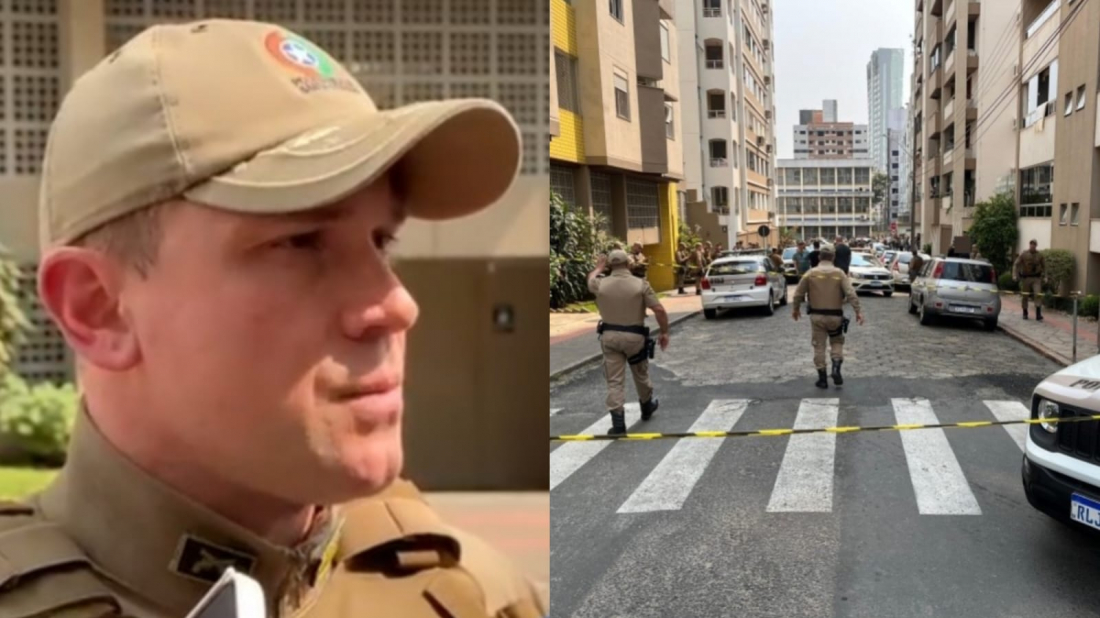 Criminoso que matou sargento da PM já havia atentado contra outro policial no mesmo local em Criciúma