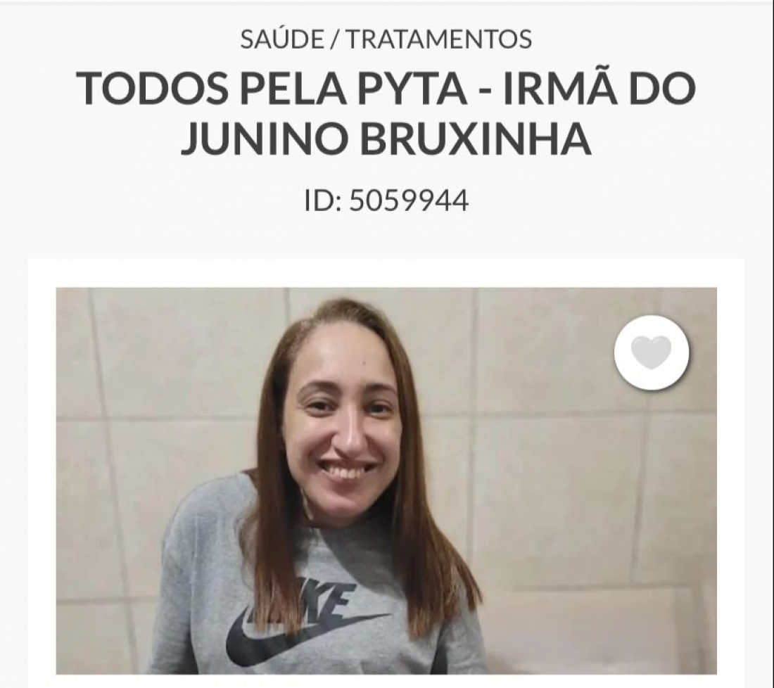 Jantar beneficente arrecada valor para cirurgia de irmã de Juninho Bruxinha