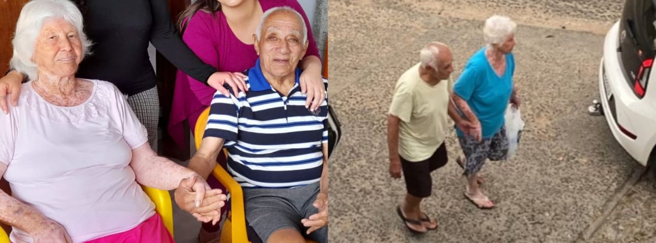 Casal de Balneário Rincão inspira com 63 anos de união e superação