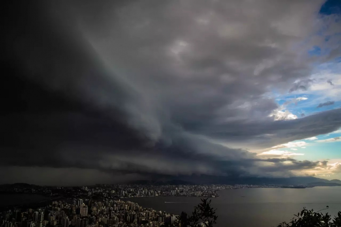 Santa Catarina tem alerta de temporais para os próximos dias