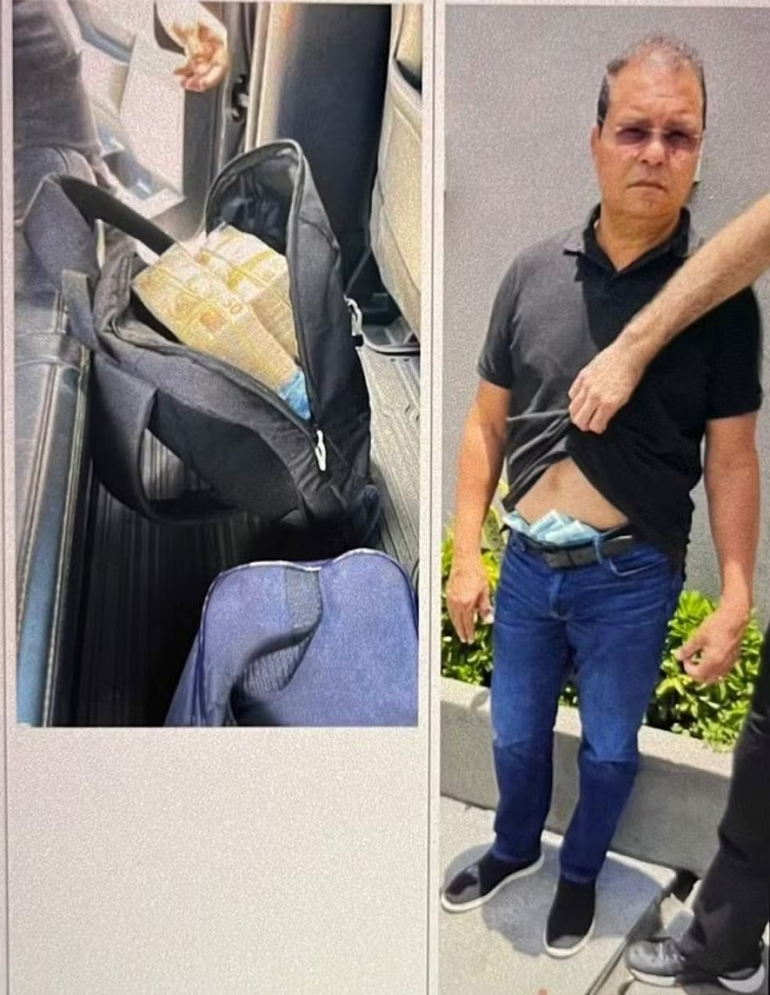 Marido de deputada federal é preso com dinheiro na cueca