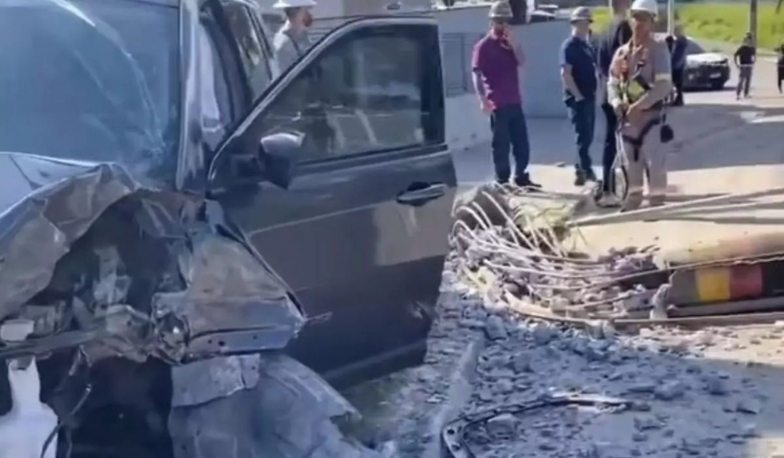 Candidata a vice-prefeita em SC sofre acidente com filhos