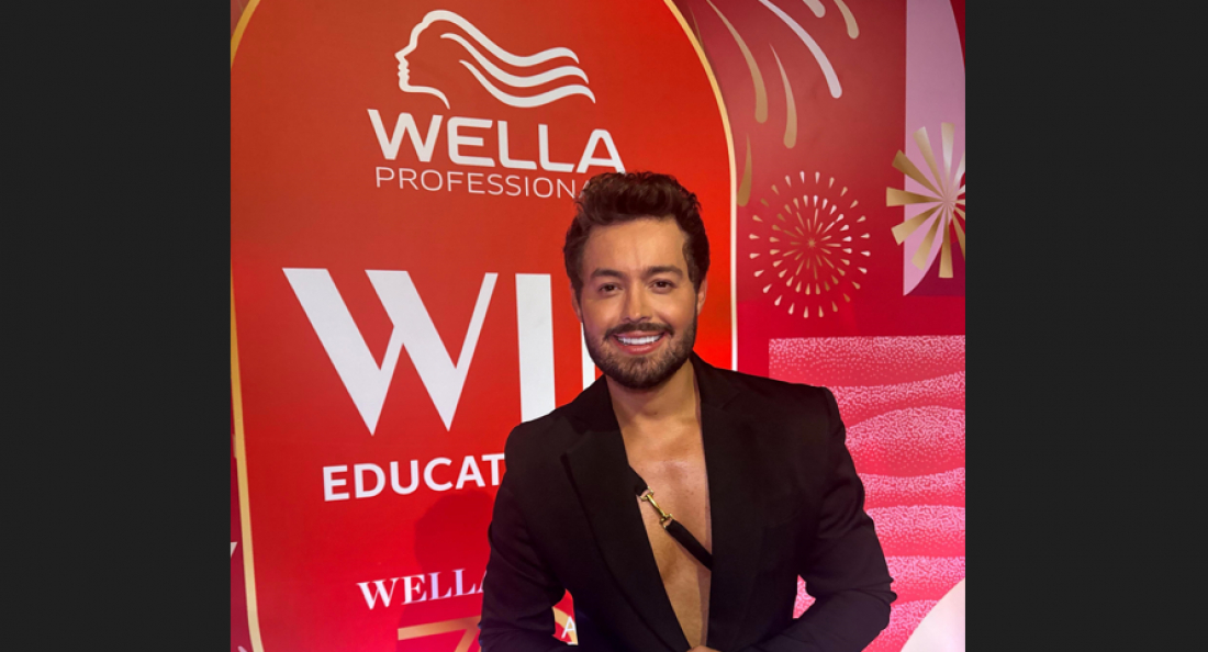 Bruno Goulart de Tubarão é nomeado 'Artista Wella Professional' em evento nacional