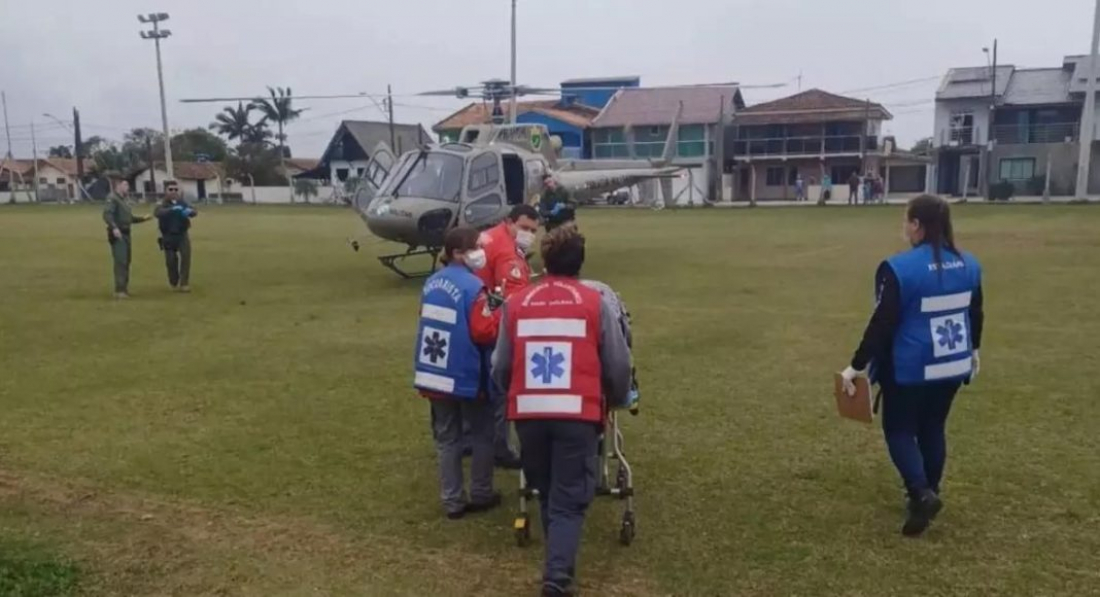Em SC: trabalhador tem pernas cortadas por serra em acidente de trabalho