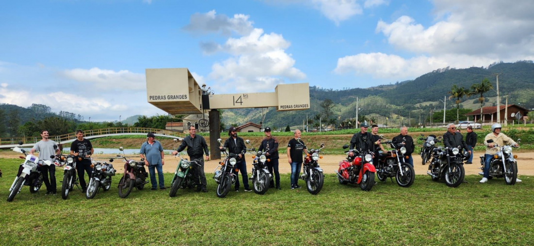 Segundo 'Big Tour' reúne motociclistas de toda a região em Pedras Grandes