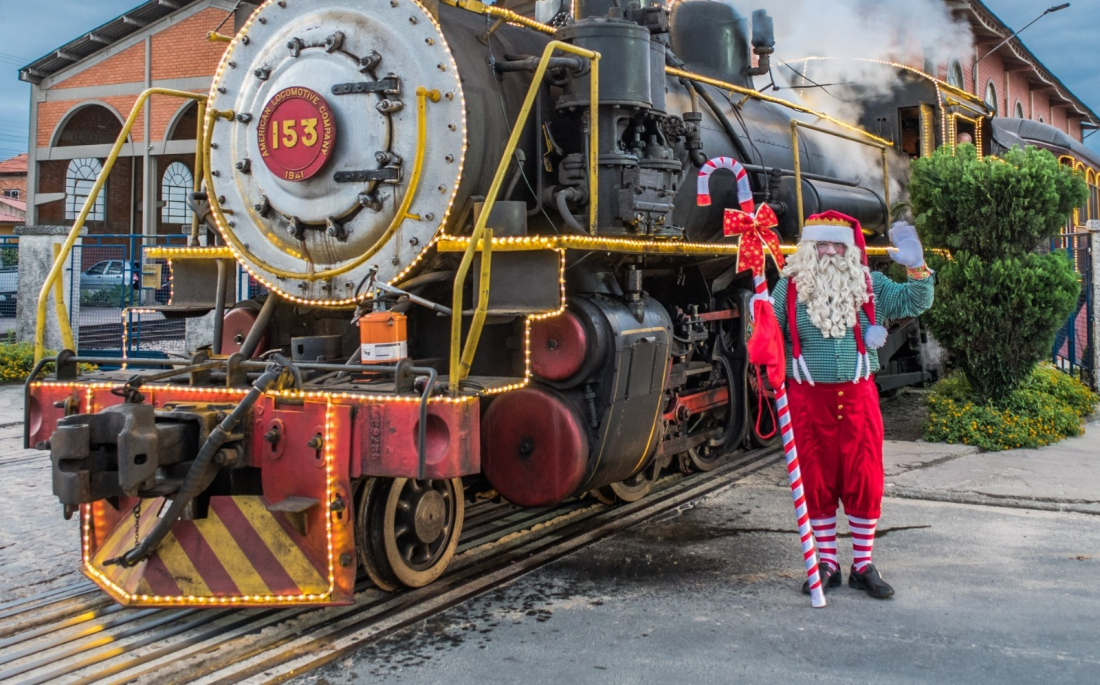 Magia do Natal a bordo do trem: vem aí o Expresso de Natal