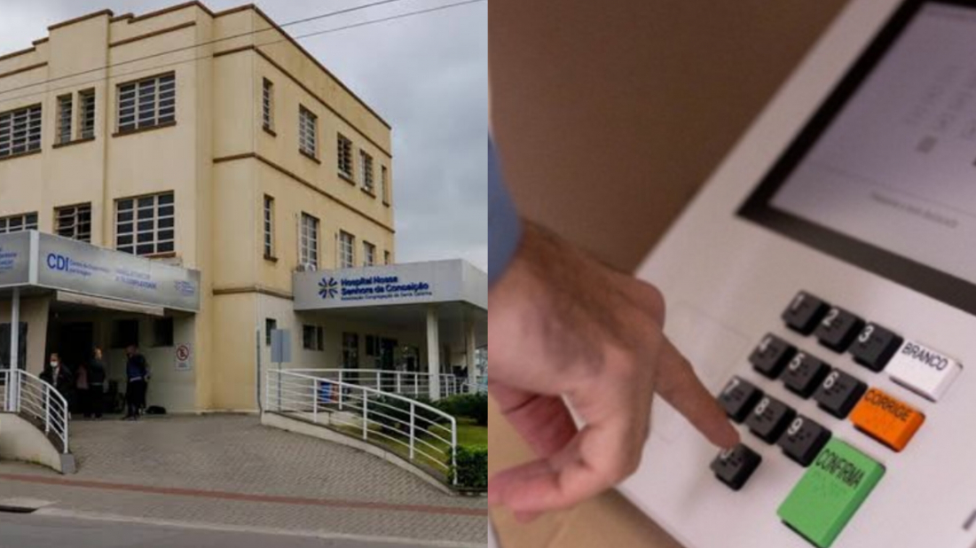 Funcionários do HNSC recebem liberação gradual para votar neste domingo