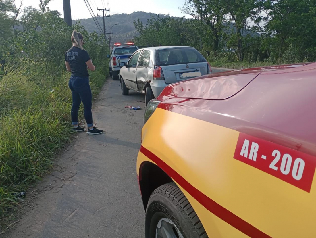 Motociclista morre após colisão na SC-370 em Tubarão