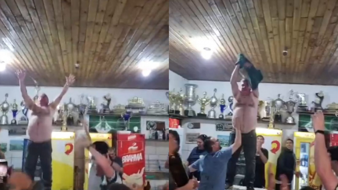 Itamar Vieira, o 'Maduro', comemora eleição para a Câmara de Vereadores