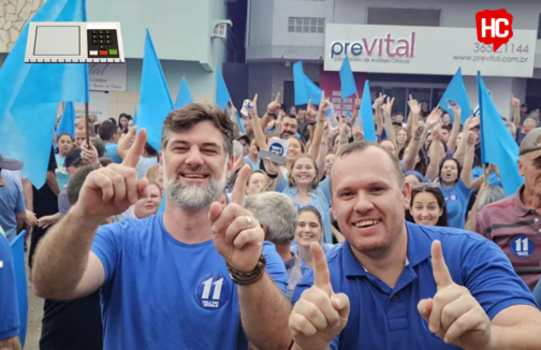 Helinho (PP) é eleito prefeito de Grão-Pará com 65,19% dos votos