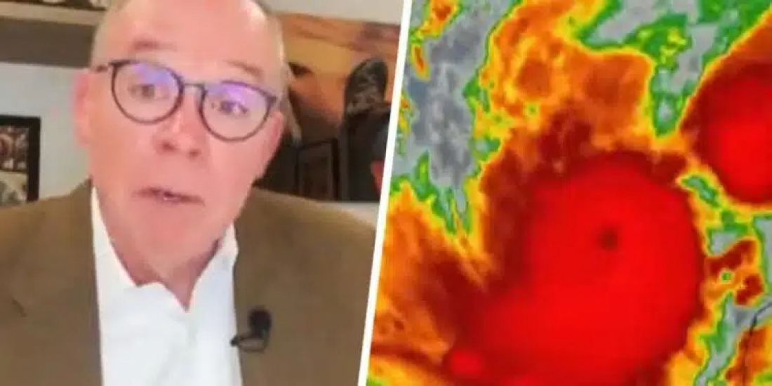 VÍDEO: meteorologista se emociona e chora ao falar sobre previsão do furacão Milton