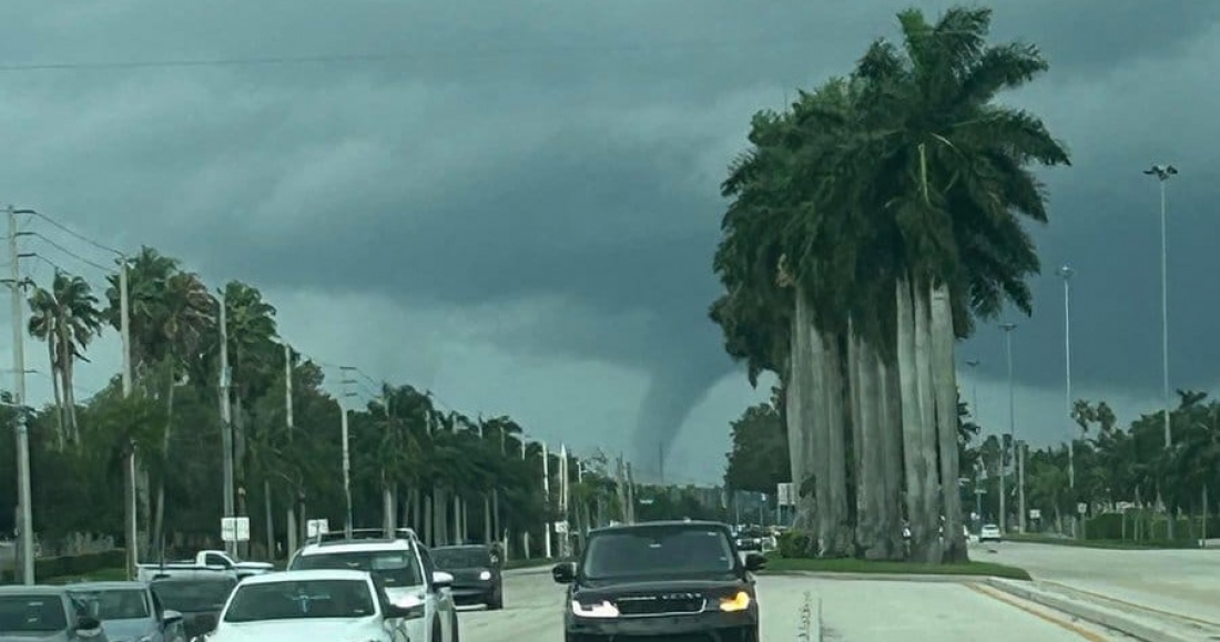 Furacão Milton causa tornados na Flórida antes de tocar o solo