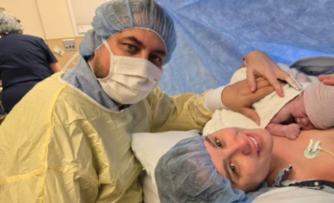 Casal de brasileiros tem 1° filho em meio à chegada do furacão Milton nos EUA: 'tensão até agora'