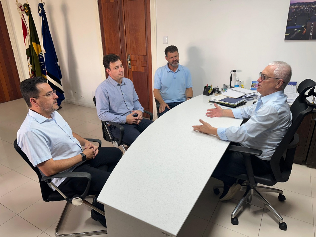 Prefeito eleito, Soratto visita Jairo Cascaes e inicia processo de transição