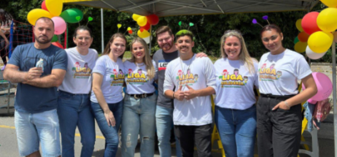 Ação conjunta reúne Vida Cotidiana, Clínica ACR, Laboratório Laborvida e Radimagem em evento pelo Dia das Crianças e Outubro Rosa em Tubarão