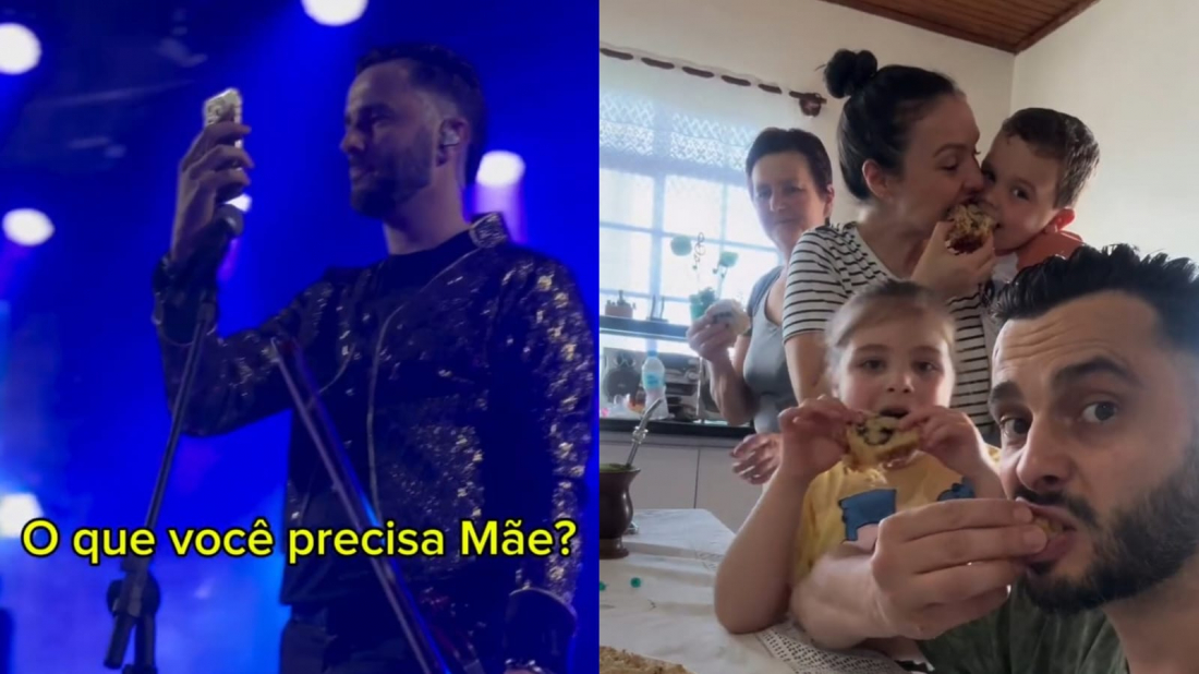 Em SC: violinista interrompe show para atender ligação da mãe e emociona público (VÍDEO)