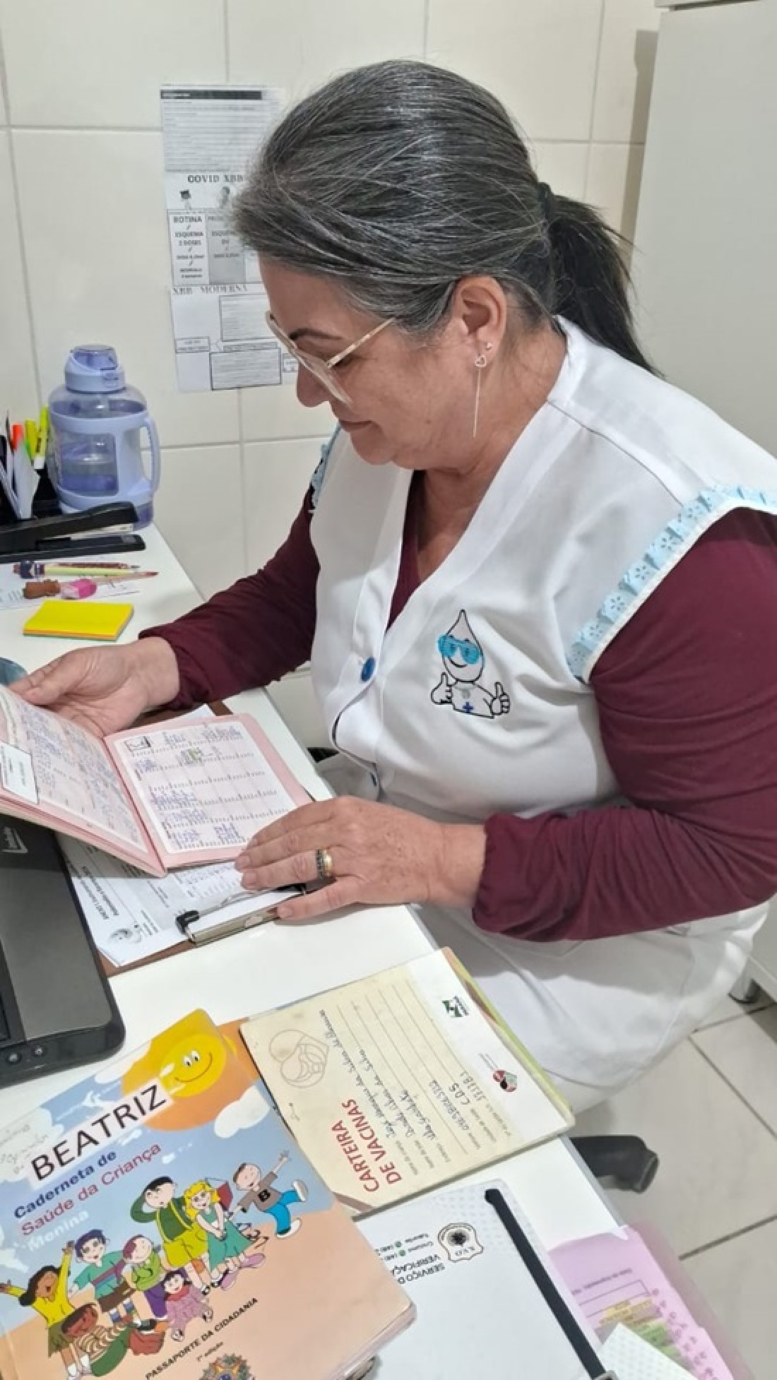 Gravatal: força-tarefa confere carteiras de vacinação após caso de coqueluche