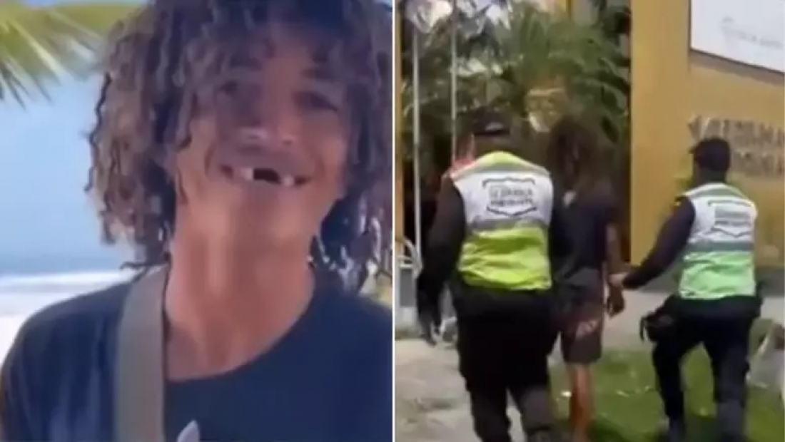 Homem em situação de rua viraliza por se gabar de ‘morar na Barra’; ele era foragido e acabou preso