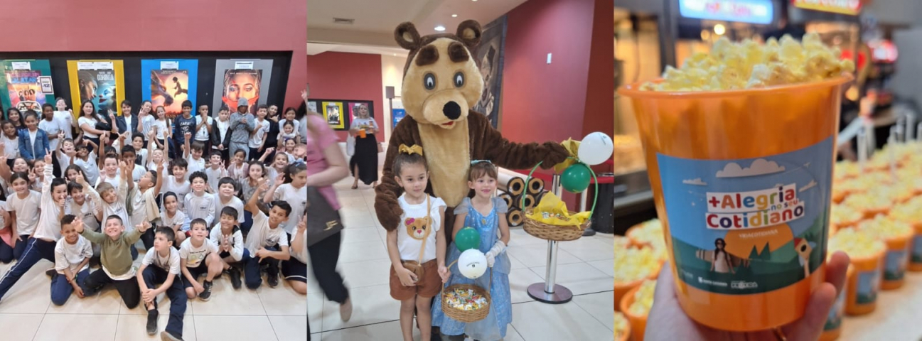 Projeto + Alegria no seu Cotidiano leva diversão para crianças em Tubarão