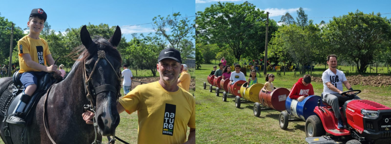 Evento especial oferece diversão inclusiva para crianças com necessidades especiais em Tubarão