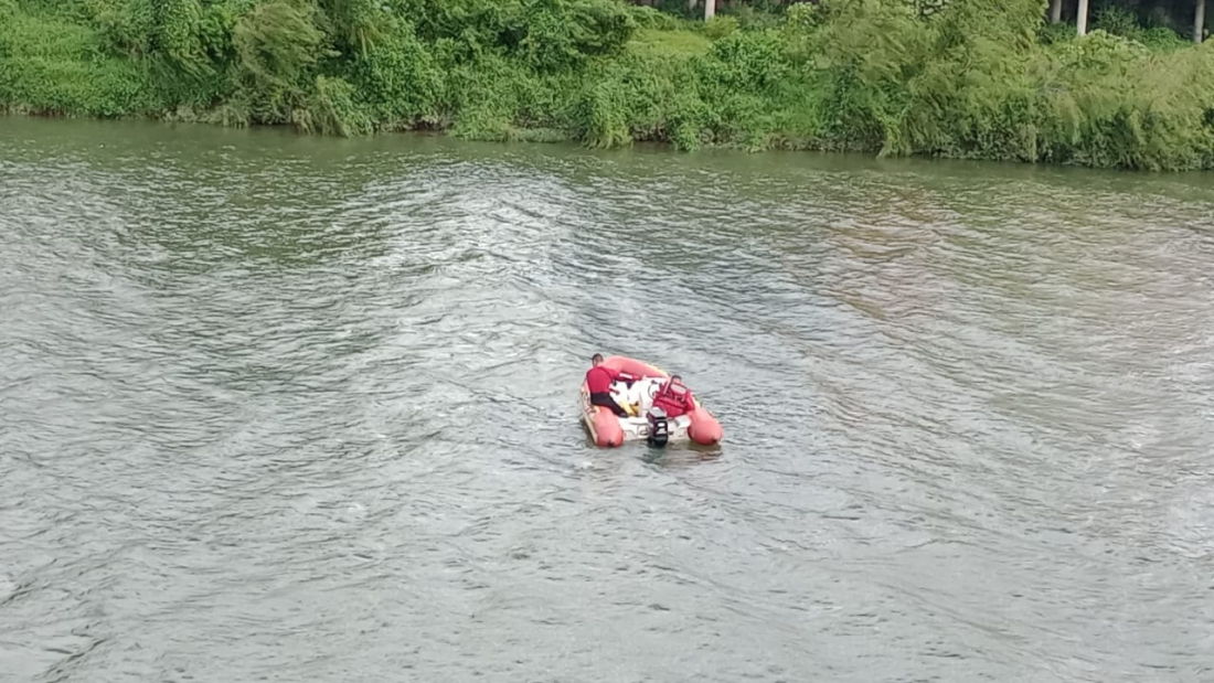 Buscas pelo corpo do homem que submergiu no Rio Tubarão devem continuar nesta segunda (21)