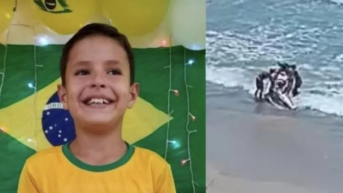 Corpo de menino de 10 anos desaparecido no mar em Bombinhas é encontrado