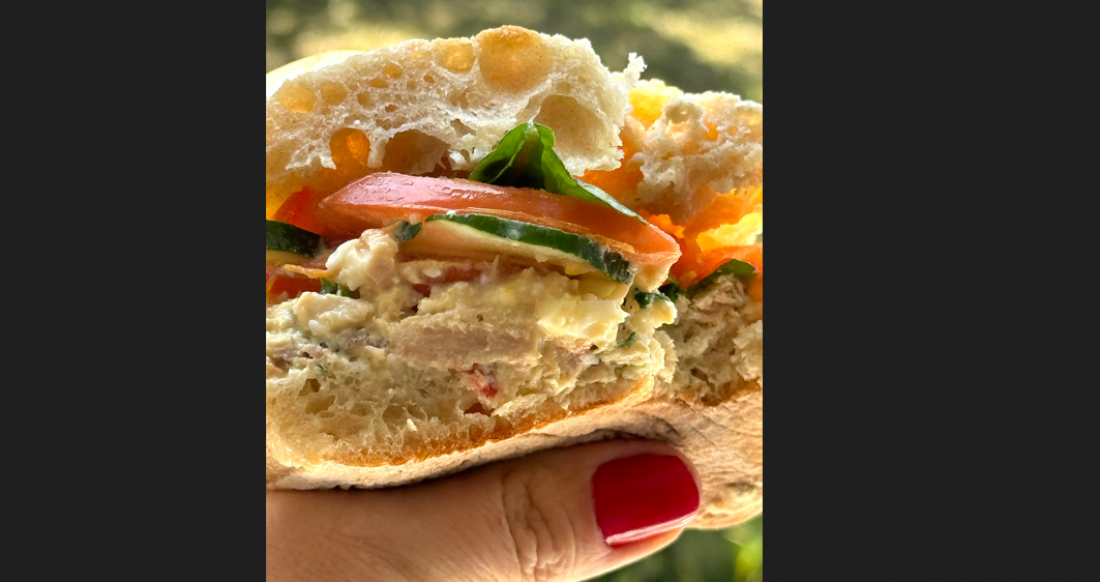 Nutrição, por Cláudia Levandoski: sanduíche natural com pão ciabatta