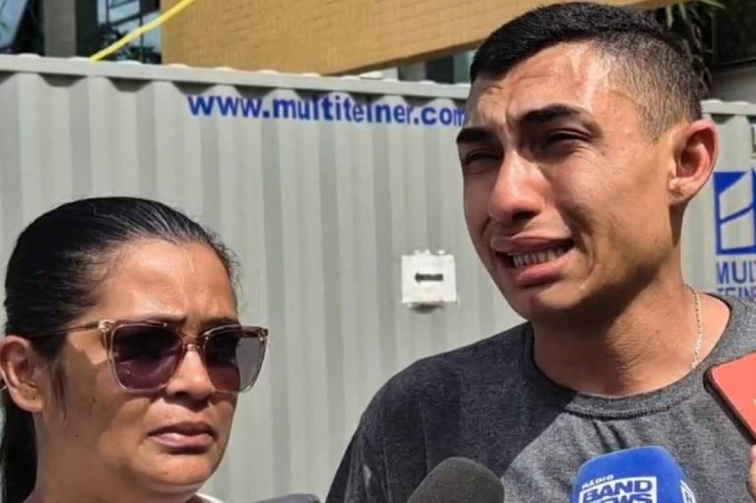 Brasil: filho de homem morto em tiroteio no Rio chora ao falar sobre o pai