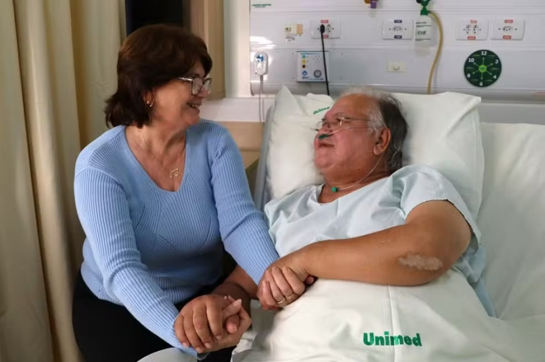Após 56 anos, irmãos se conhecem em hospital durante internação em Criciúma