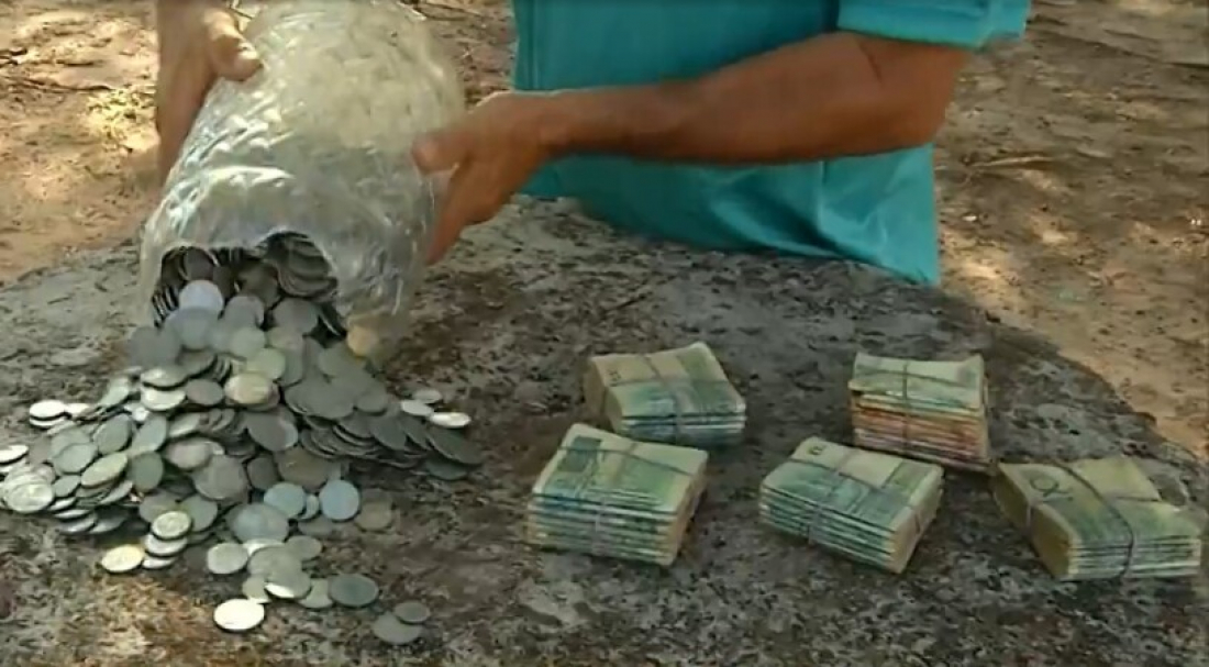 Brasil: irmãos encontram 'herança' de 32 milhões em Cruzados após morte do pai