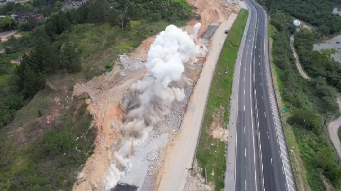 Trecho da BR-101 será totalmente bloqueado nesta sexta-feira em Capivari de Baixo